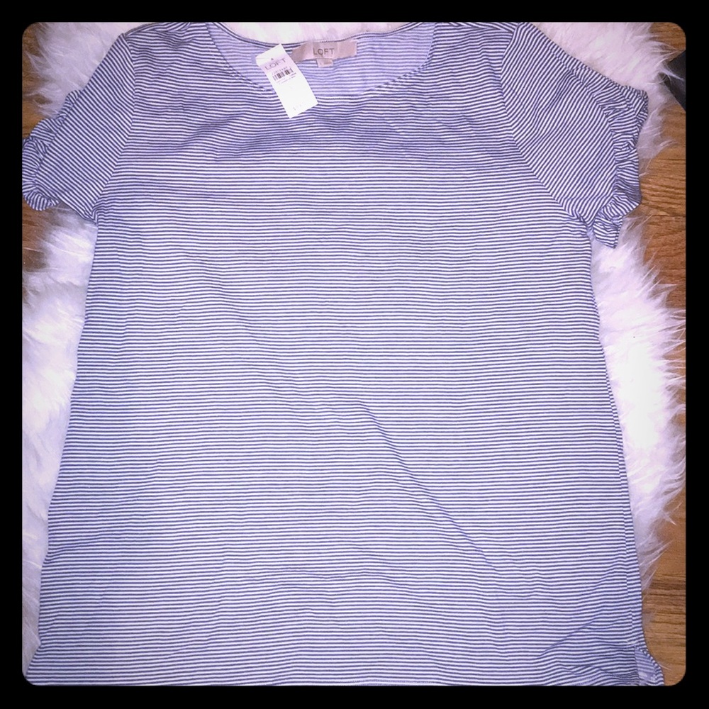 LOFT striped t-shirt NWT